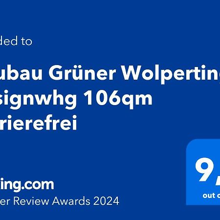 شقة Neubau Gruener Wolpertinger Designwhg 106Qm Barrierefrei يبريتيبرون أم تشيمسي المظهر الخارجي الصورة